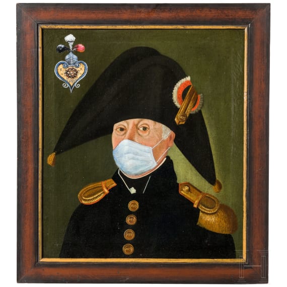 Eike Heinrich Redel (b. 1951), &lsquo;The Quarantine General&rsquo;, German, dated 2022