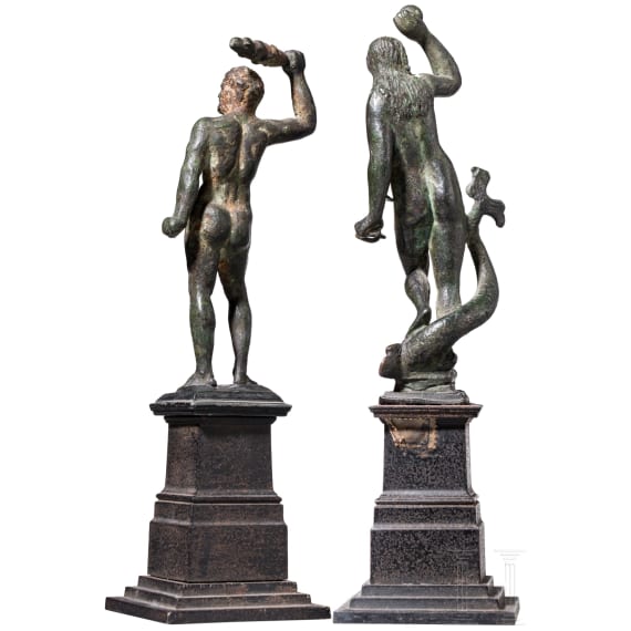 Two Italian bronze figurines, circa 1580