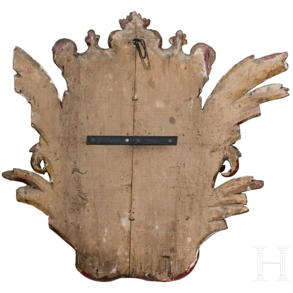 A German coat of arms of the Counts of Haimhausen, circa 1720