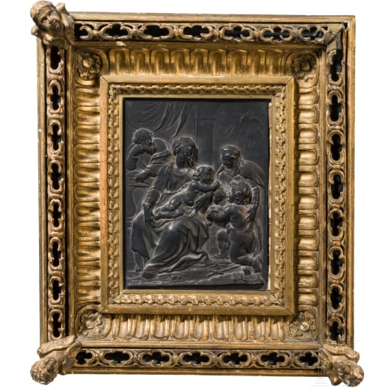 A silver relief, Flanders, 17th century