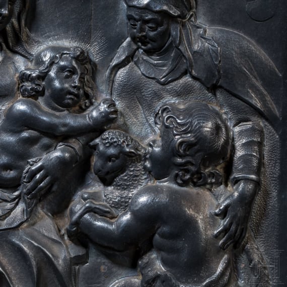 A silver relief, Flanders, 17th century