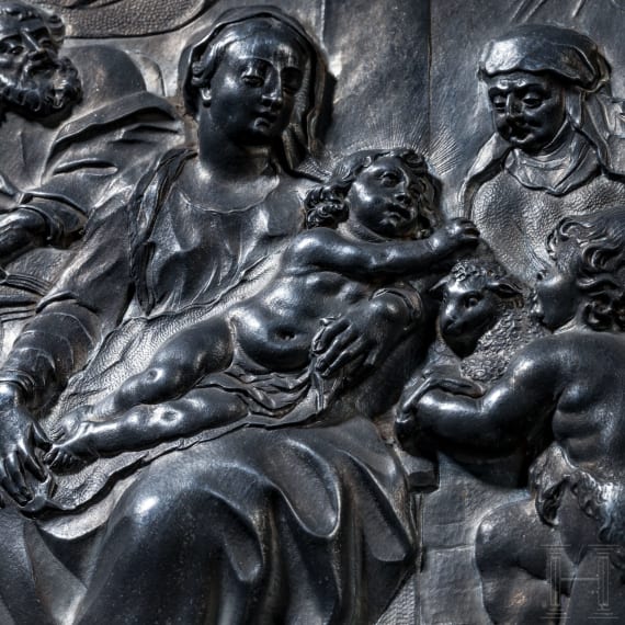 A silver relief, Flanders, 17th century