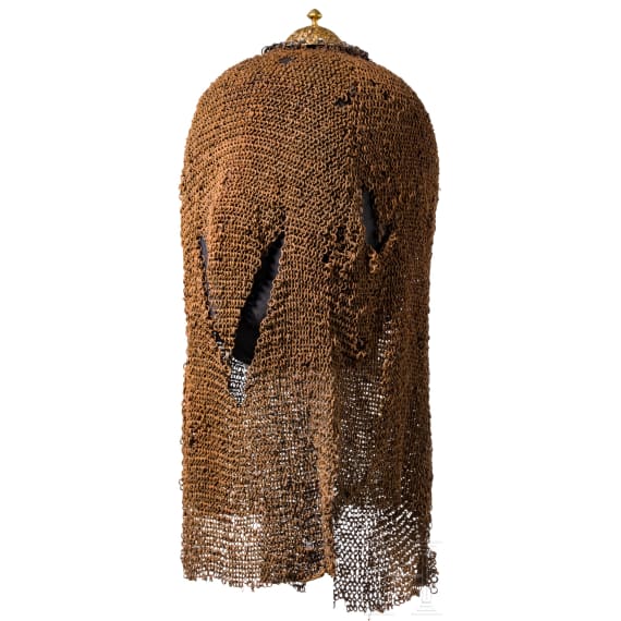 An Indian mail coif, 18th century