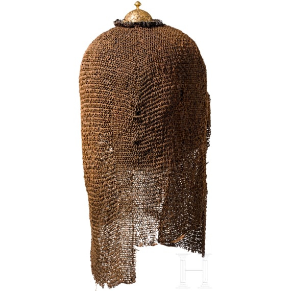 An Indian mail coif, 18th century