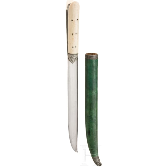 A Greek Crete knife, dated 1912
