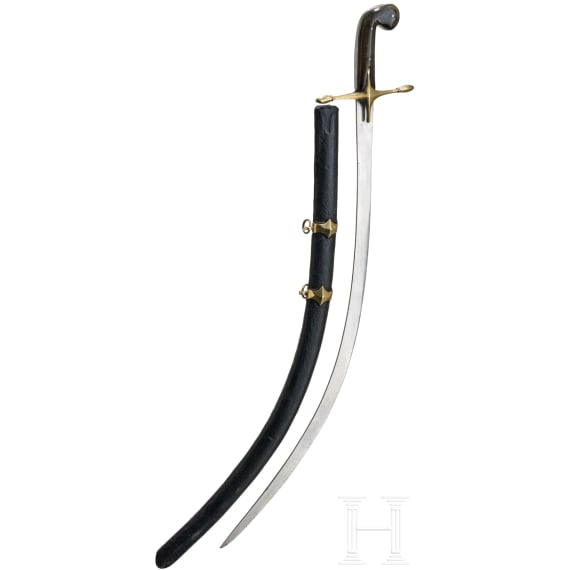An Ottoman shamshir, circa 1830