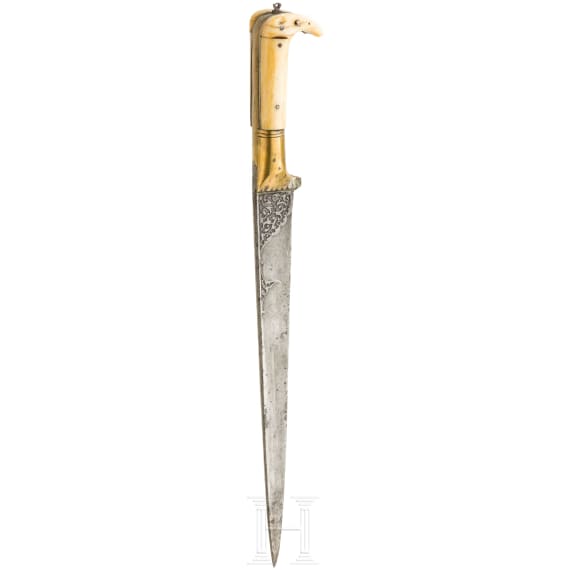 An Afghan choora with earlier Wootz blade, early 20th century