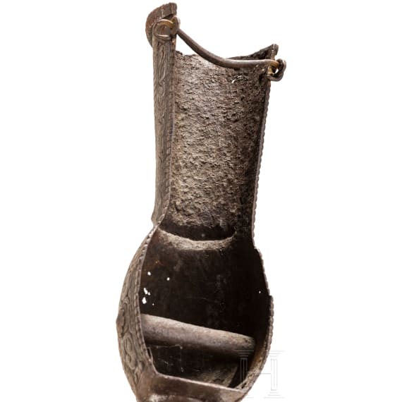 An Indian iron pata, circa 1800