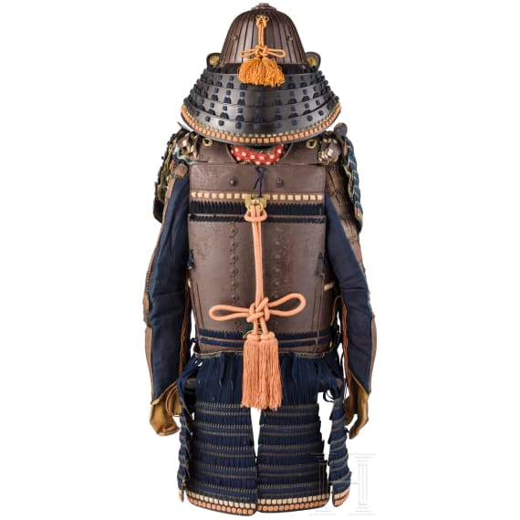 A Japanese tetehagi do gosoku, mid Edo Period
