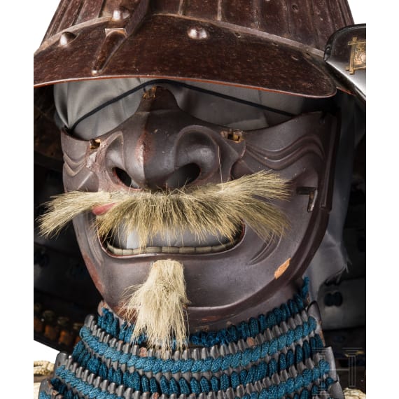 A Japanese tetehagi do gosoku, mid Edo Period