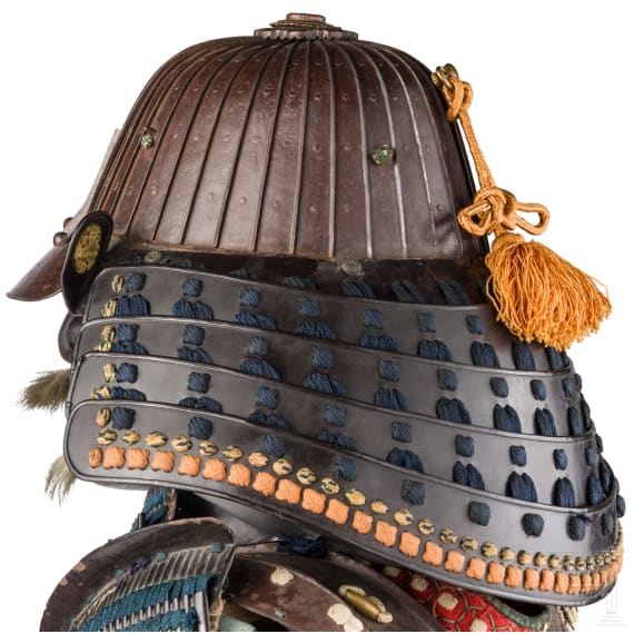 A Japanese tetehagi do gosoku, mid Edo Period