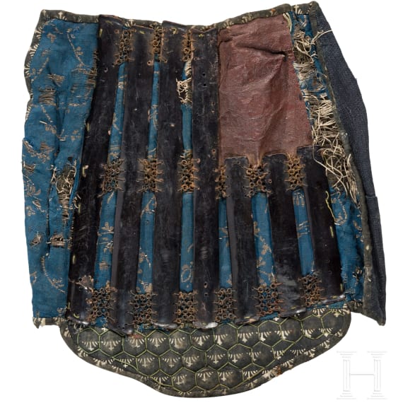 A Japanese suit of armour, late Edo period