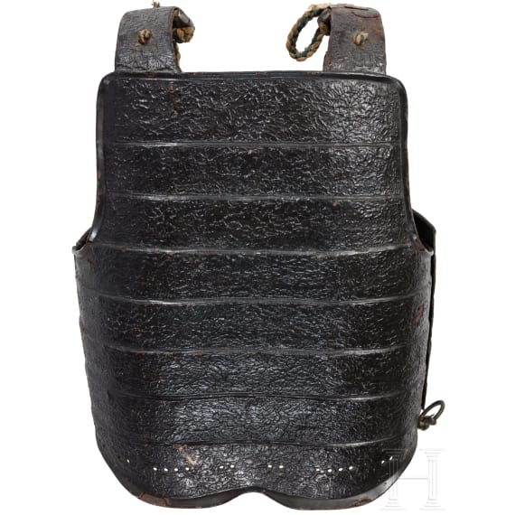 A Japanese suit of armour, late Edo period