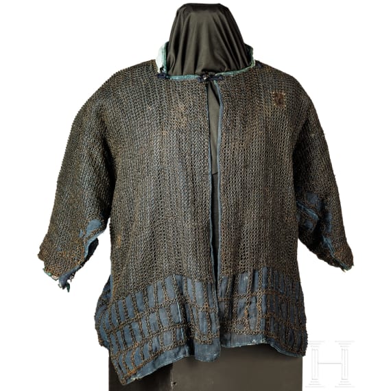 A Japanese kusari katabira, mid-Edo period