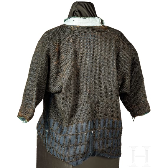A Japanese kusari katabira, mid-Edo period