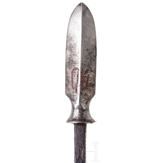 Nine Japanese arrowheads, late Edo period, 19th century