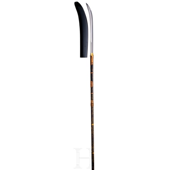 A Japanes Naginata, inscribed Echigo (no) Kami Kanesada, first half of the Edo-Period