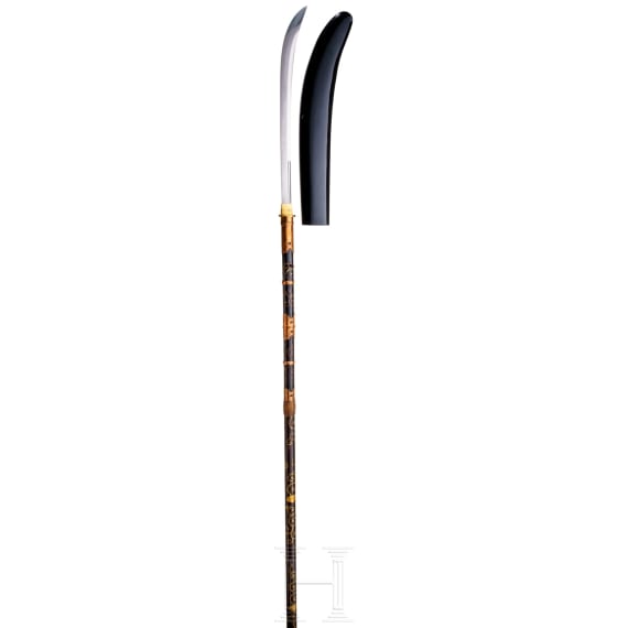 A Japanes Naginata, inscribed Echigo (no) Kami Kanesada, first half of the Edo-Period