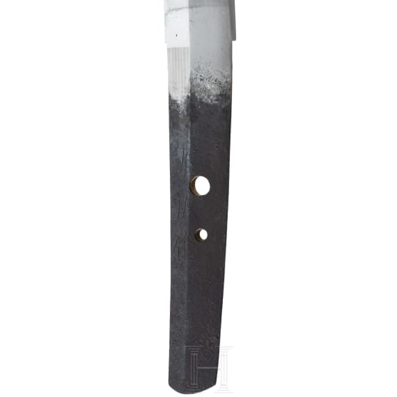 An o-wakizashi, signed Nagahiro, Momoyama period, circa 1580-1600