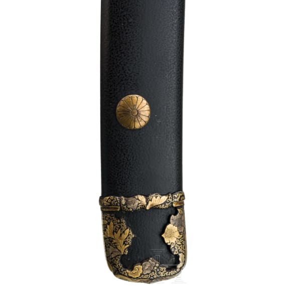 An o-wakizashi, signed Nagahiro, Momoyama period, circa 1580-1600