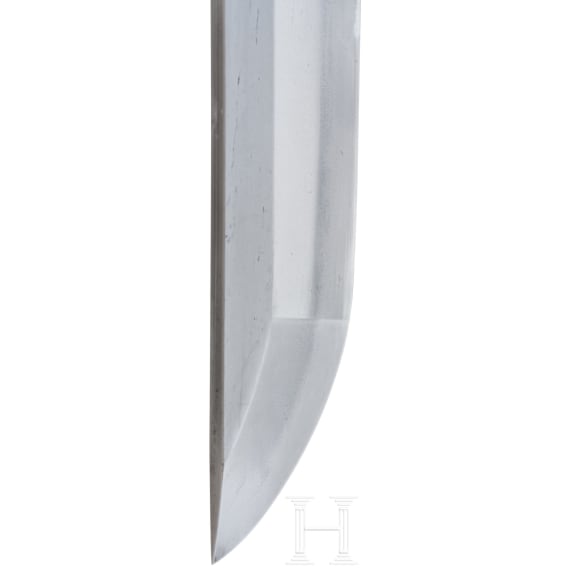 A Japanese wakizashi blade in shirasaya, early Edo-period