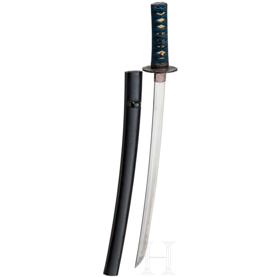 A Japanese wakizashi, Meiji-period
