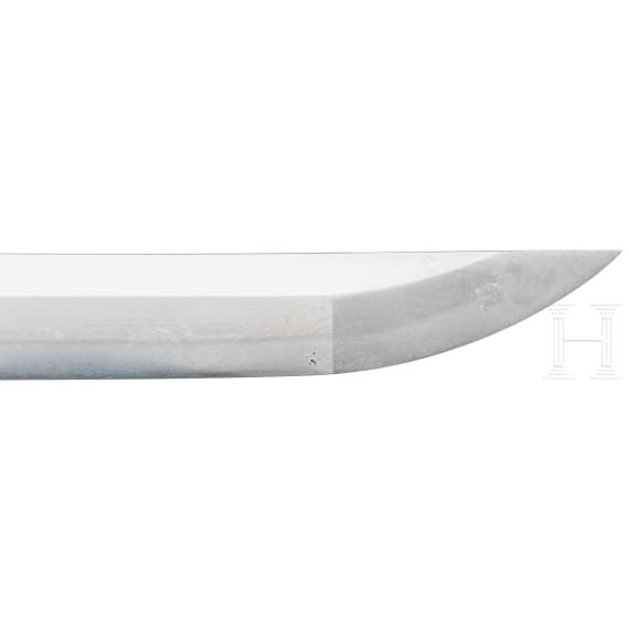 A tachi blade, signed Hizen kuni Yoshimune, late Edo to Meiji period