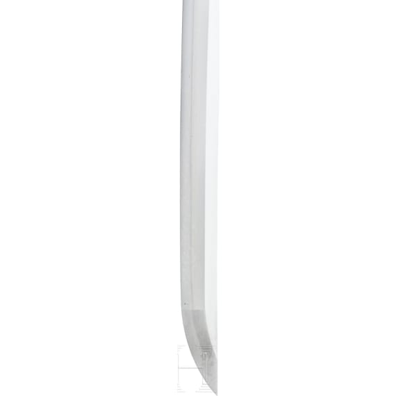 A tachi blade, signed Hizen kuni Yoshimune, late Edo to Meiji period