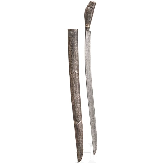 An Indonesian Pedang lurus, Jawa, 20th century