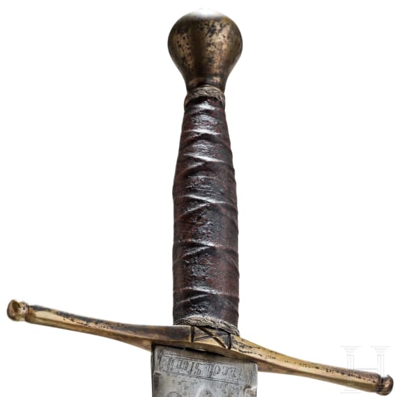 A German executioner's sword, circa 1680