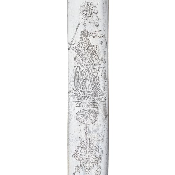 A German executioner's sword, circa 1680