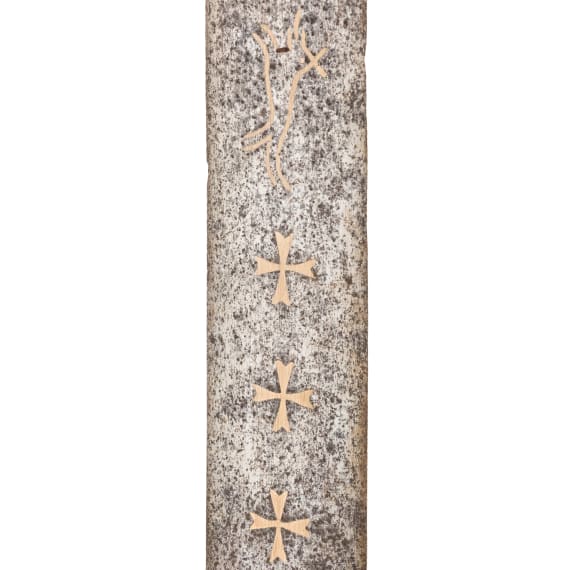 An executioner's sword, a historicism in the style of the 17th century
