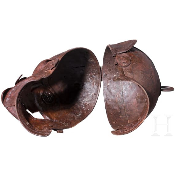 A skull-shaped mask of shame, German historicism