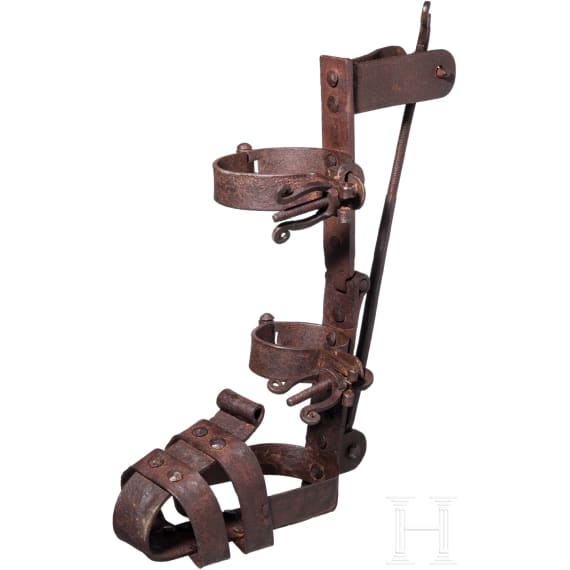 A Spanish boot, German historicism in the style of the 17th century