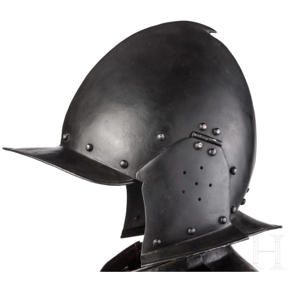 A North Italian pikeman's armour, circa 1600