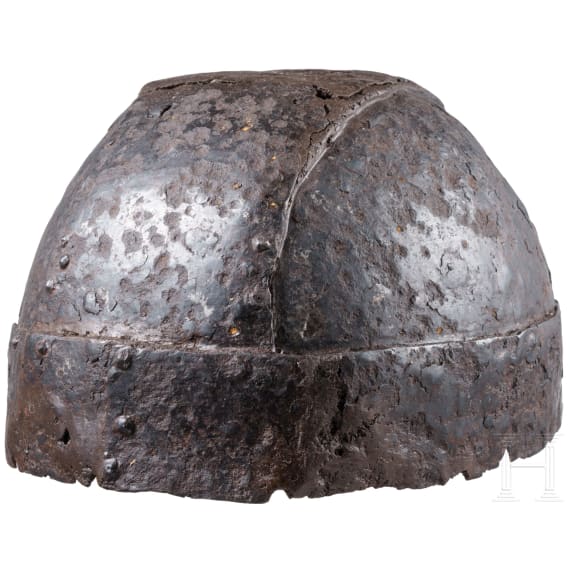 A band helmet of the St Vid/Narona type, late 5th - 6th century A.D.