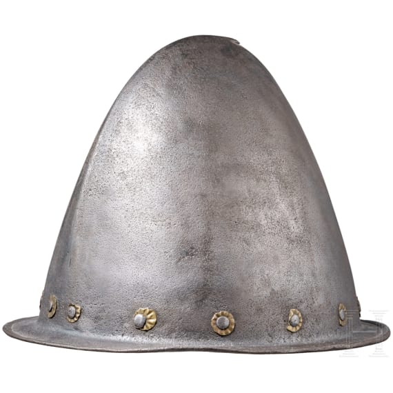 A heavy German or Flemish cabasset, circa 1600