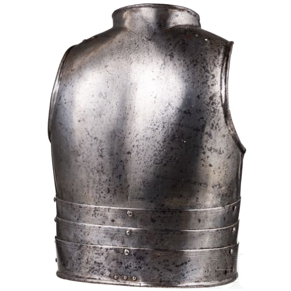 A German or Polish cuirass backplate, circa 1620