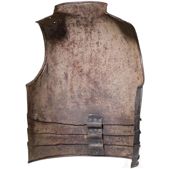 A German or Polish cuirass backplate, circa 1620