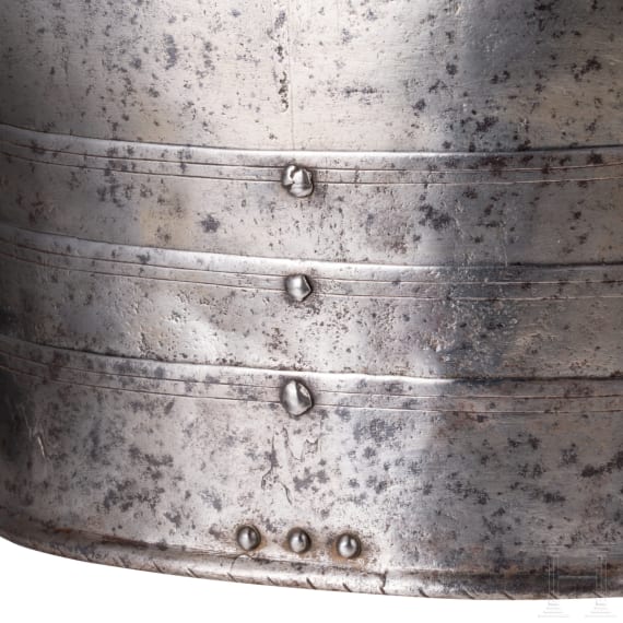 A German or Polish cuirass backplate, circa 1620