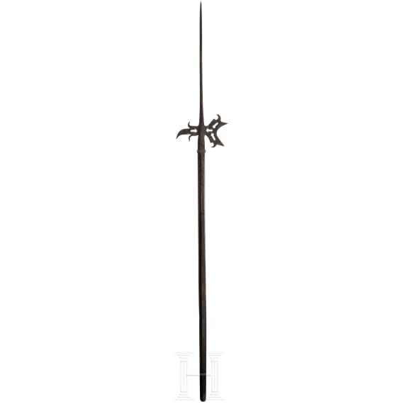 A German halberd, circa 1550