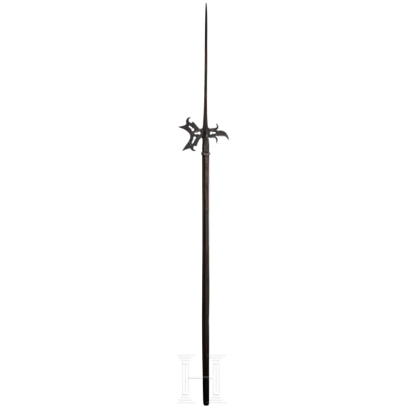 A German halberd, circa 1550