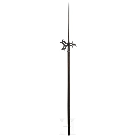 A German halberd, circa 1600