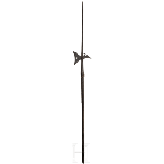 A halberd, German, circa 1600