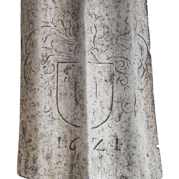A German partisan, dated 1621
