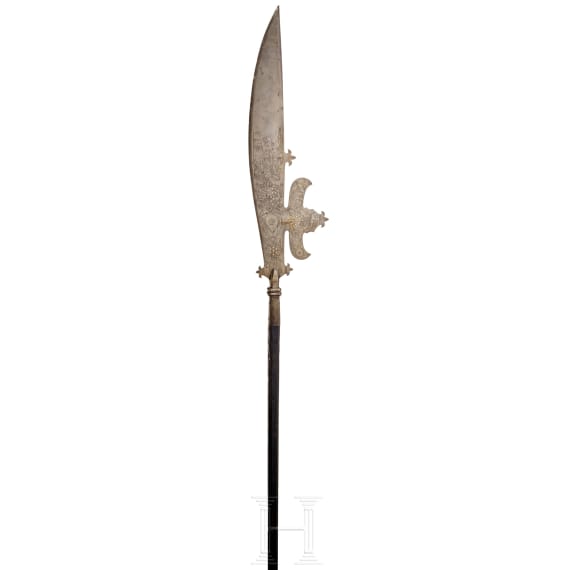 A 17th-century style glaive, Italy, circa 1900