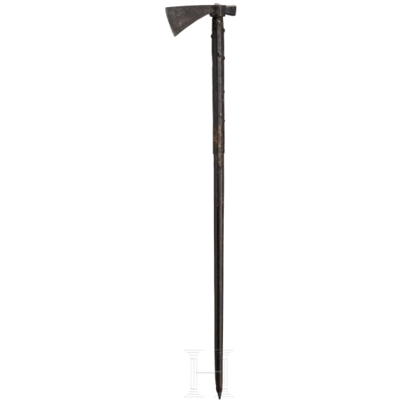 A German miner's axe, 17th/18th century