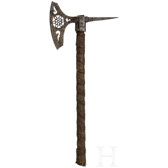 A German horseman's axe, historicism, 19th century