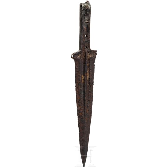 A South German or Swiss dagger blade, 14th century