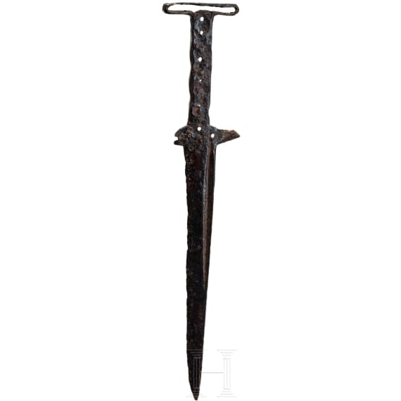 A southern German or Swiss basilard dagger, 14th century